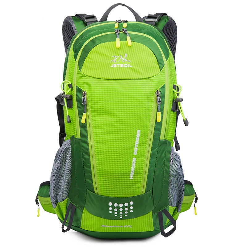 Outdoor Dual-shoulder Sports Bag, Waterproof Oxford Fabric Hiking Bag, Trekking And Travel Backpack