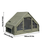 Pakicetus Inflatable Camping Tent Quick Setup Air Frame Shelter