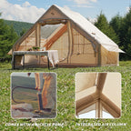Pakicetus Inflatable Camping Tent Quick Setup Air Frame Shelter