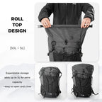 Large-capacity Hiking Backpack, Outdoor Lightweight & Waterproof Daypack, 30-35L