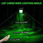 Solar Green Floodlight for Night Hunting