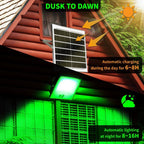 Solar Green Floodlight for Night Hunting
